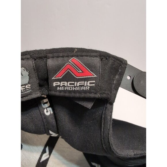 Monster Audio Pacific Headwear SnapBack Hat Cap Car audio Amplifier Black Red - Picture 9 of 9